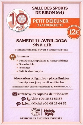 Les Copains de Titine — une histoire qui roule depuis 10 ans… et ça continue ! - Les copains de TITINE